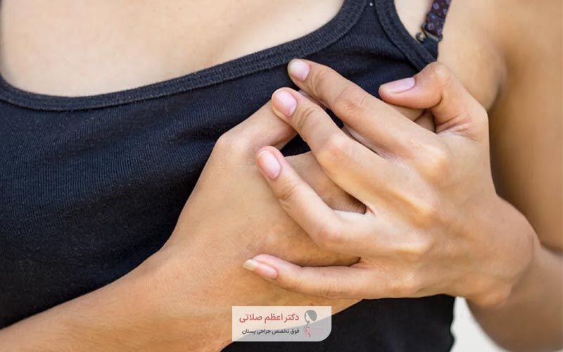 علت ترشحات خونی از نوک پستان چیست