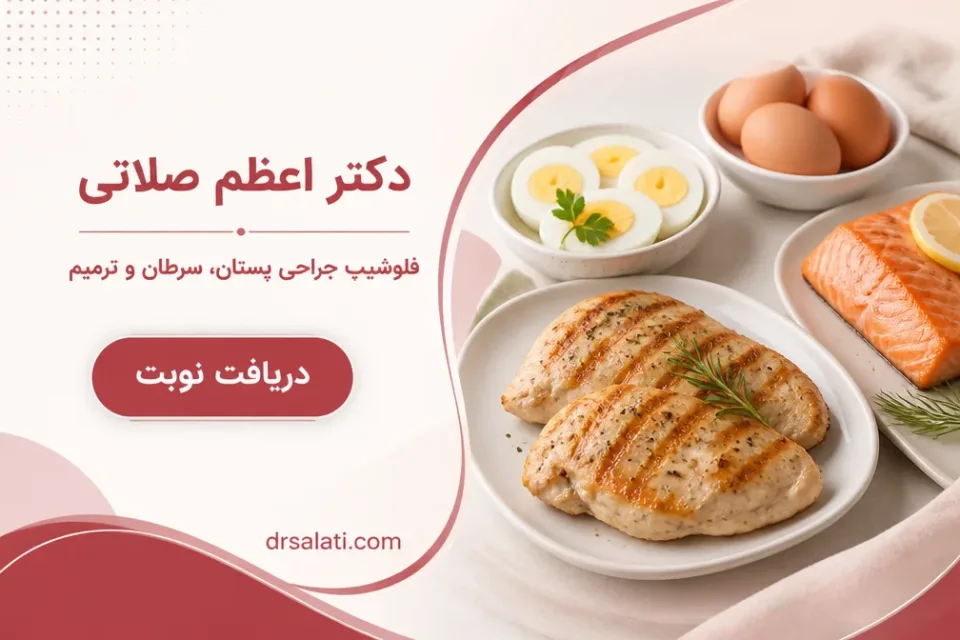 نمای توضیحی درباره تخممرغ، مرغ و ماهی